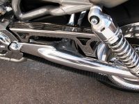 Beltabdeckung für alle Harley-Davidson V-Rod Modelle bis Bj. 06. Ausführung Edelstahl poliert